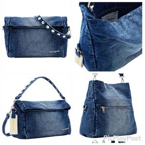 Desigual Blue Denim Women's Bag